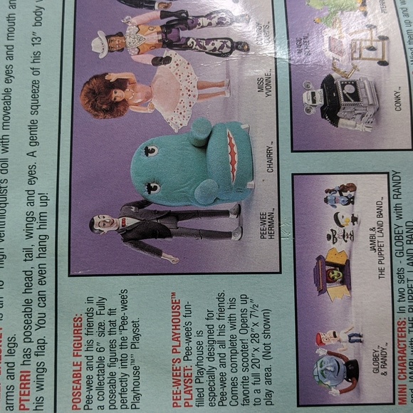 Pee-Wee Herman poseable figure - Brand New In Package - Picture 4 of 5